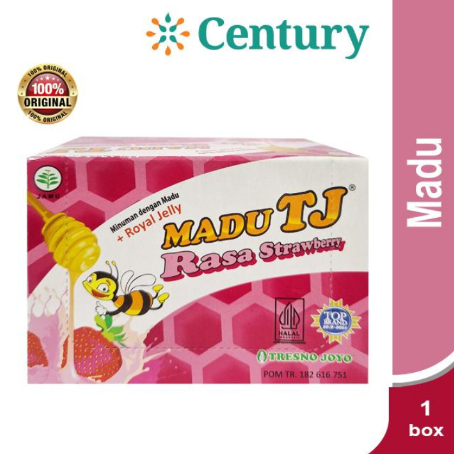 

MADU TJ RASA STRAWBERRY 20 GR ISI 12 SACHET / MADU ANAK