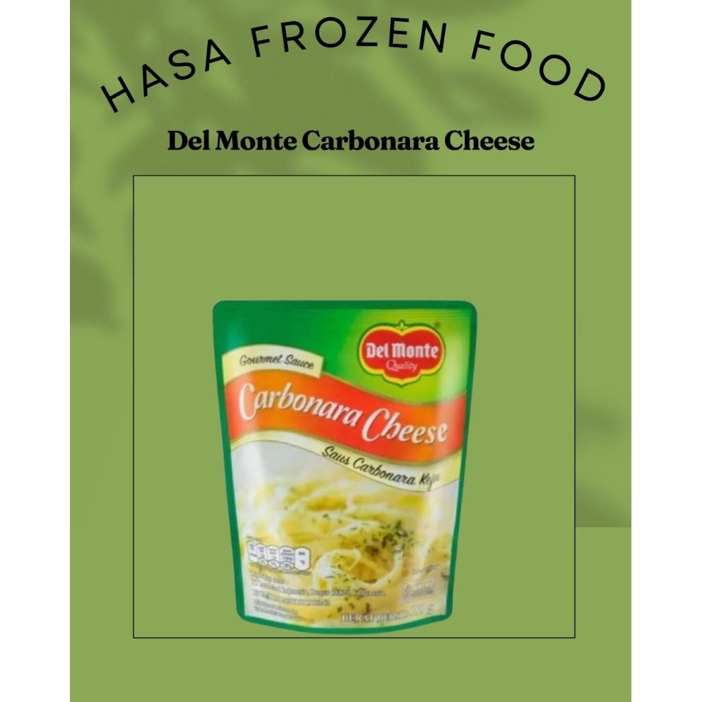

Del Monte Carbonara Cheese 250gr