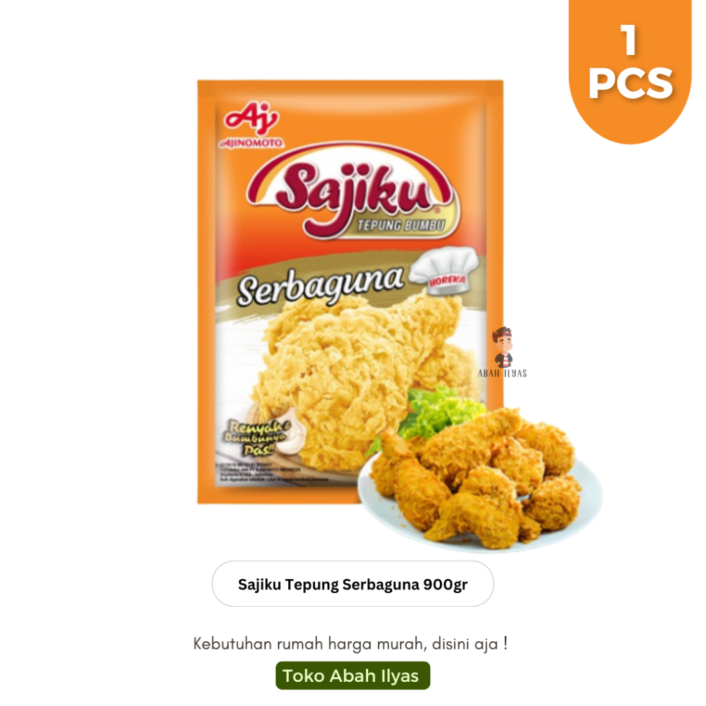 

Sajiku Tepung Bumbu Serbaguna 900 gr