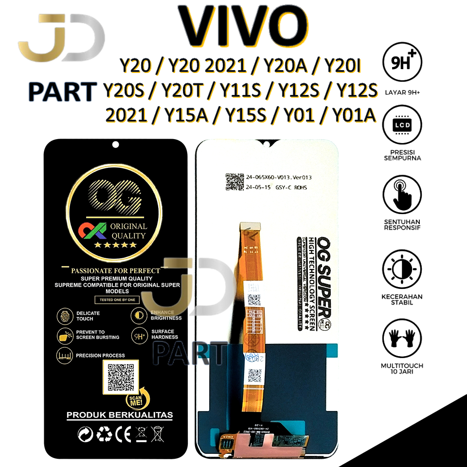 LCD TOUCHSCREEN VIVO Y20 V2027 - Y20S V2029 - Y12S V2026 - VIVO Y15S - LCD VIVO Y20 - LCD VIVO Y20S 