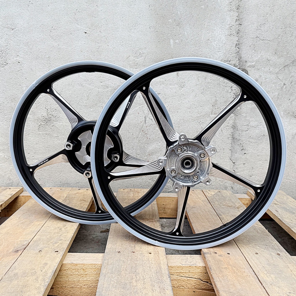 HYLOS CNC Velg Pelek Hitam HONDA PCX 160 RING 17