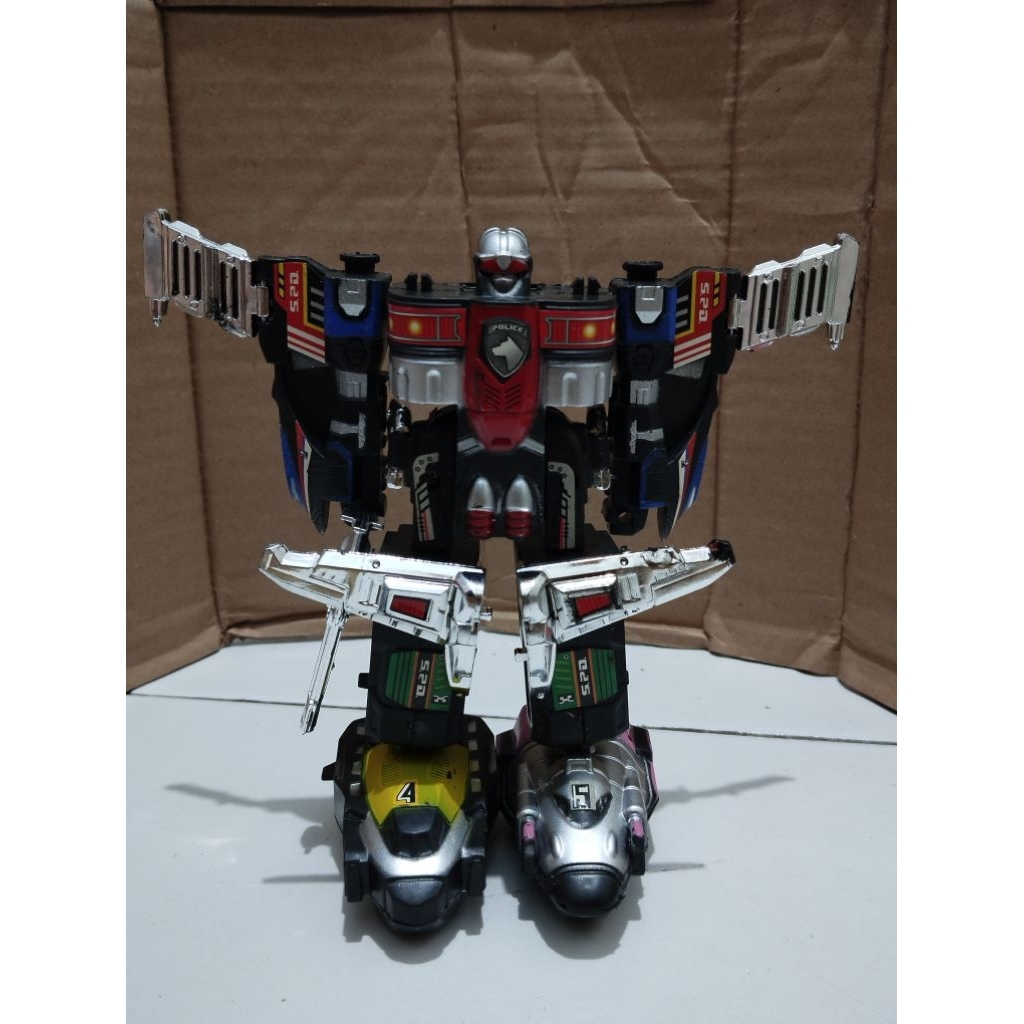 Dx Power Rangers SPD Tokusou Sentai Deka Ranger Dekaranger Zord Wings Megazord KW