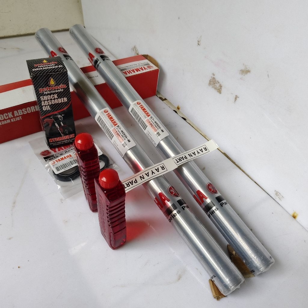 Shock depan Vixion New shock depan Vixion New silsok & olisok shock depan Vixion New komplit