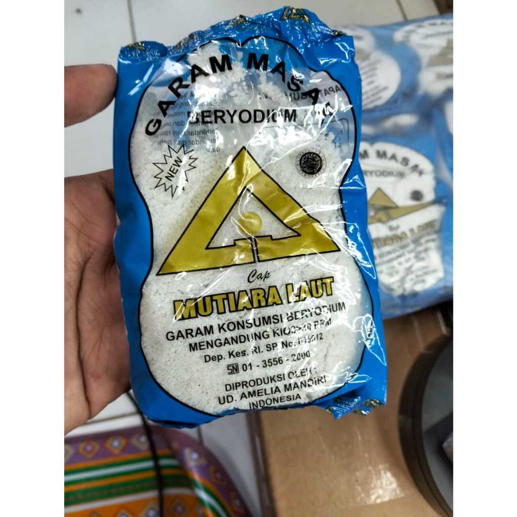 

Garam beryodium Mutiara Laut murah isi 10 pcs