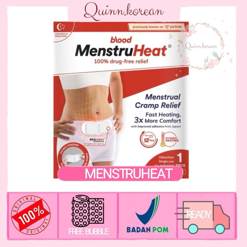 Blood  MenstruHeat Pereda Nyeri Haid/Sakit Datang Bulan / Kram Perut