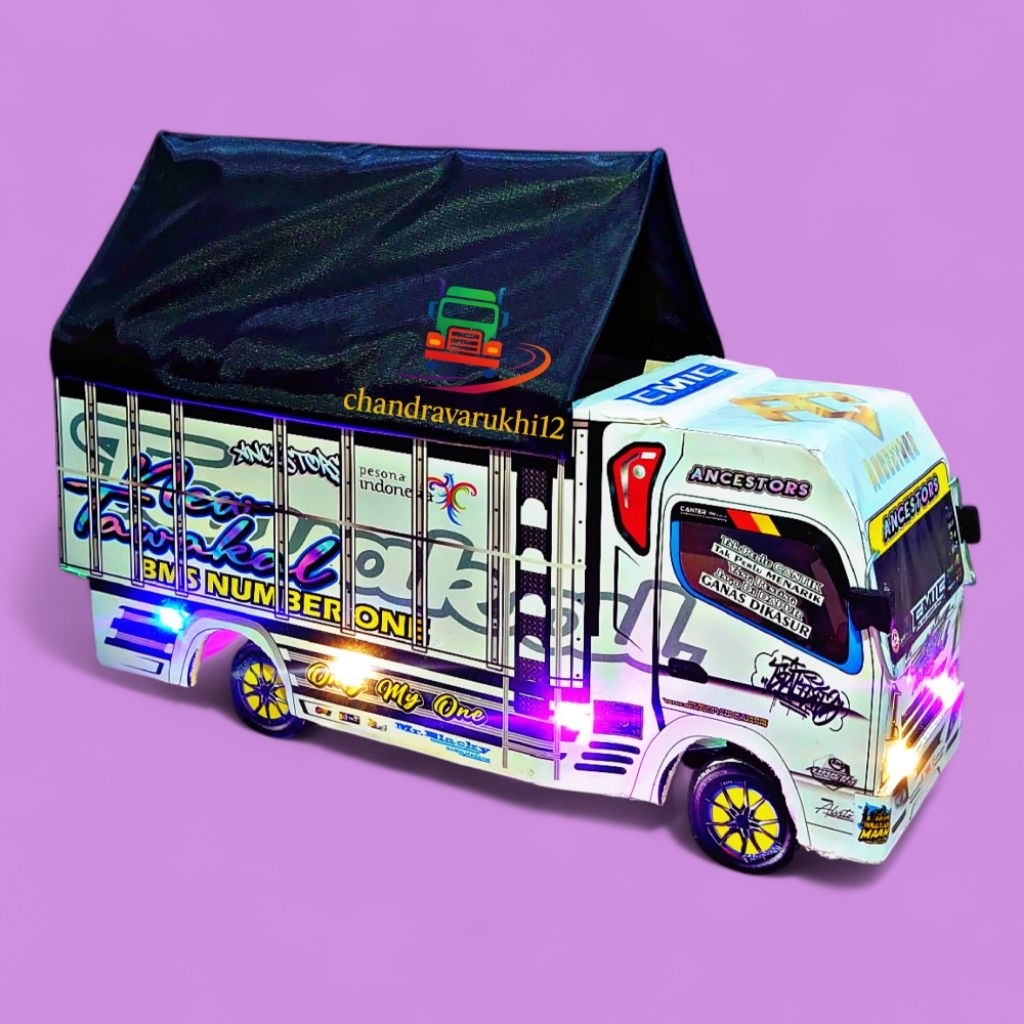 Promo Miniatur Truk Oleng Number One Truk Oleng Miniatur Triplek Kayu Berkualitas