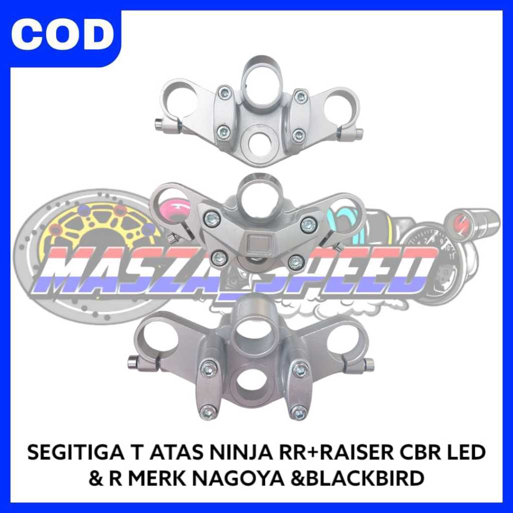 SEGITIGA T ATAS NINJA RR+RAISER CBR LED RR/R MERK NAGOYA & BALCKBIRD Motorcycle