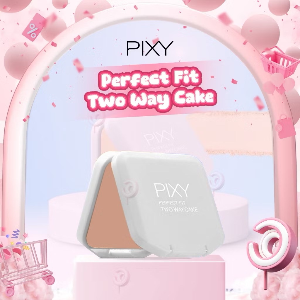 Kemasan baru Pixy UV Whitening refill Two Way Cake Natural Beige Bedak Padat SPF 30 +++