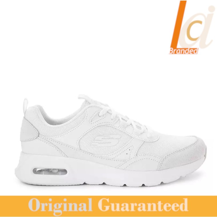 Sepatu Sneakers Wanita Original Skechers Skech-Air Court - White