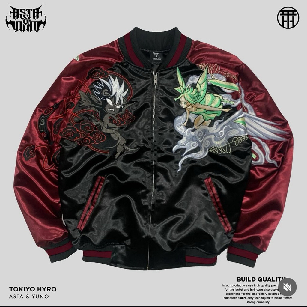 Sukajan Black Clover by TokiyoHyro Size XL