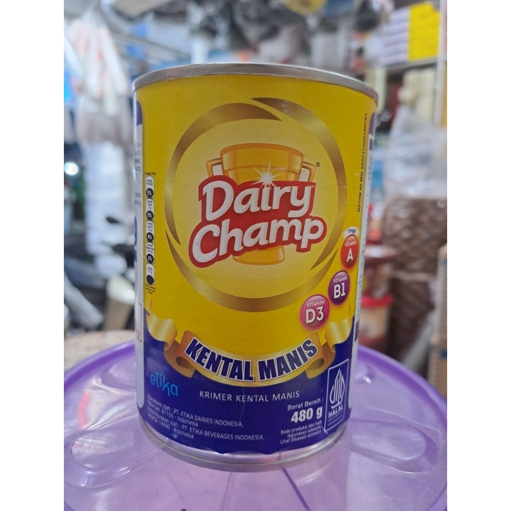 

susu kental manis diary champ 480 gram