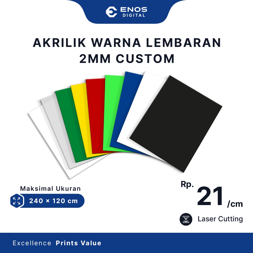 

Akrilik Lembaran 2mm / Akrilik Bening / Putih Susu / Hitam Solid / Acrylic Custom