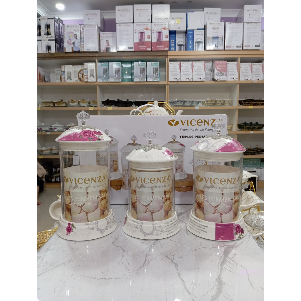 Vicenza Toples Permen Kaca Eternity GC301