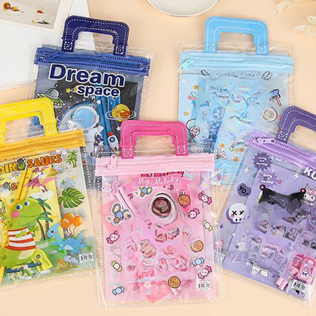 

Super Hits Set Alat Tulis Lengkap Isi 2 Pensil 1 Notebook 1 Rautan Dan 1 Penghapus Free Tas Totebag Pvc