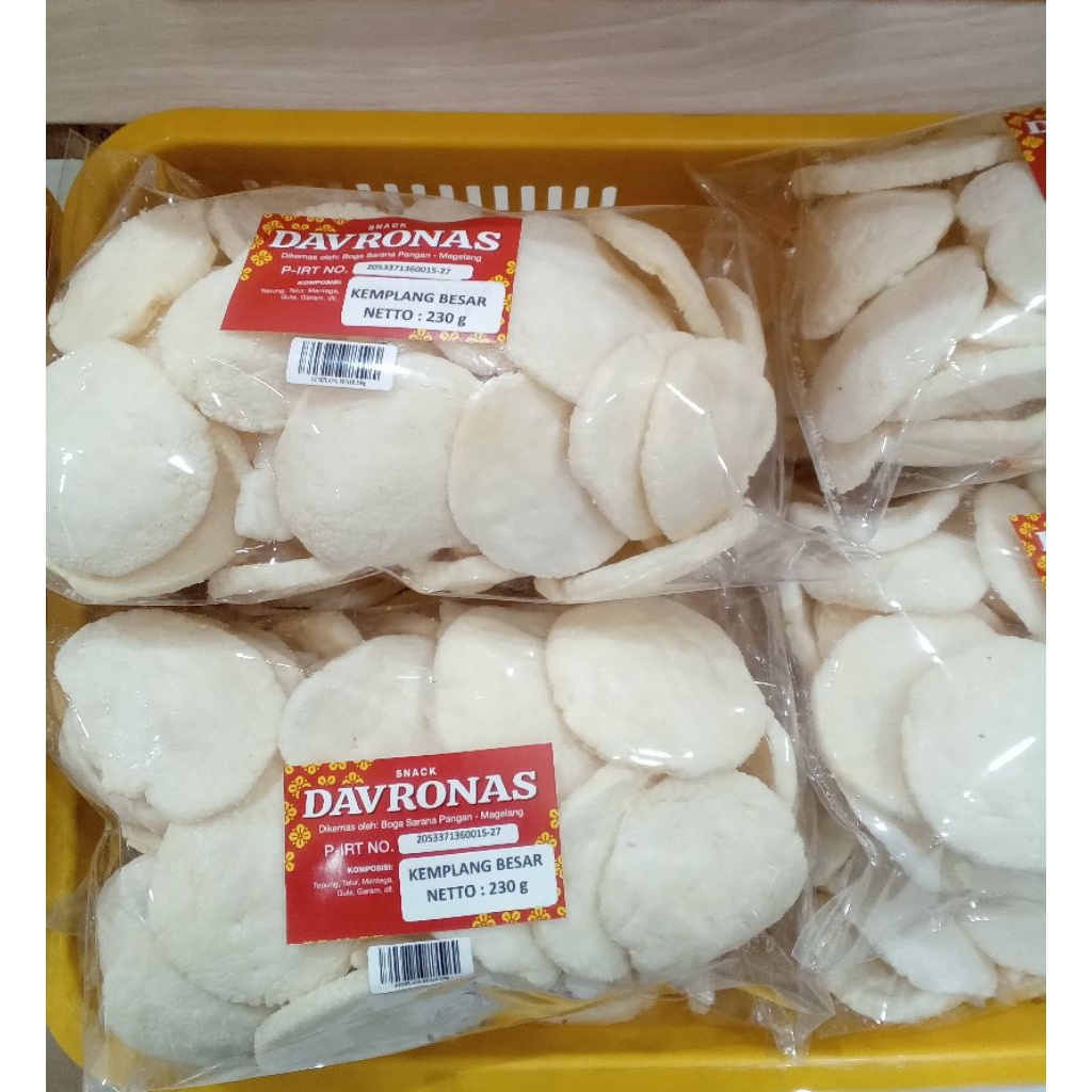 

Kerupuk Kemplang Besar 230 gr