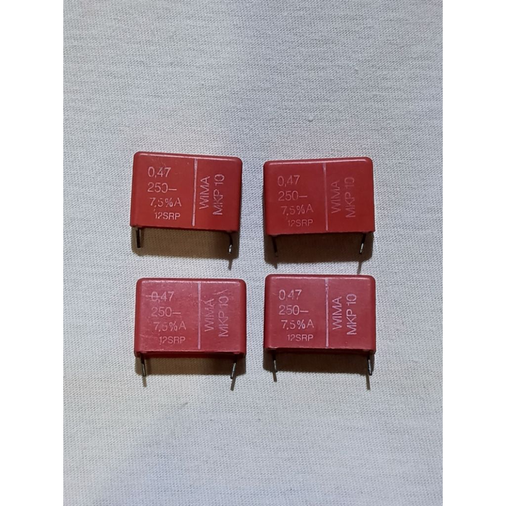 capacitor wima mkp 0,47uf/250v original germany