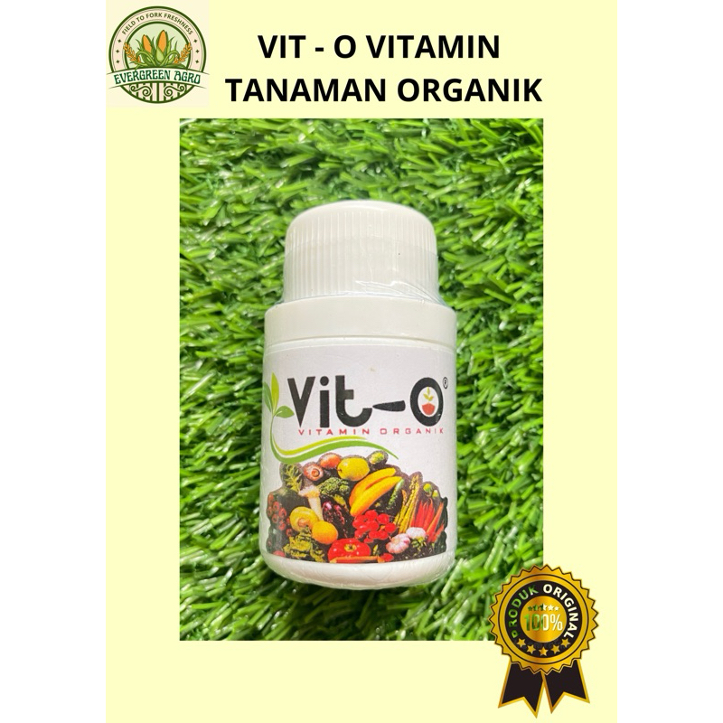 VIT-O VITAMIN TANAMAN ORGANIK ISI 45ml ORIGINAL - Pupuk Cair Jepang untuk Buah, Bunga, dan Umbi