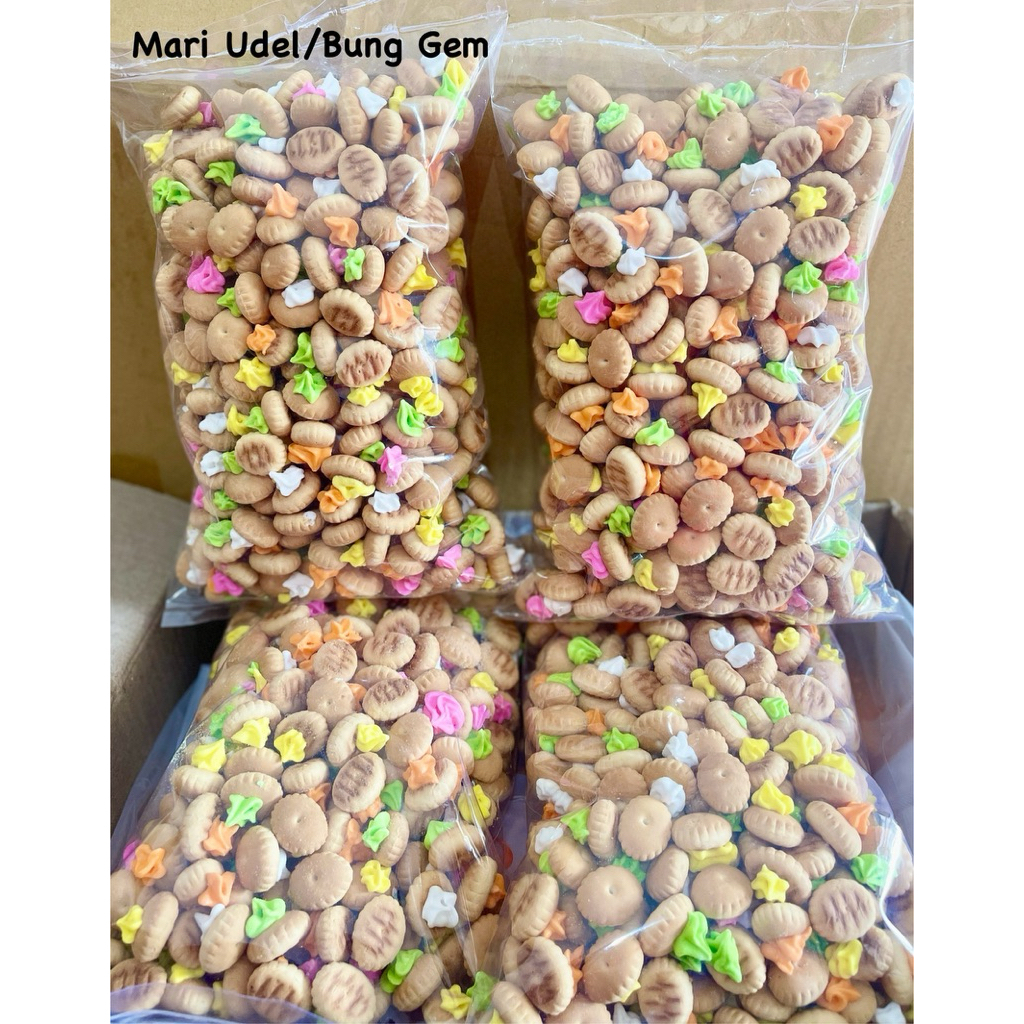 

BUNGA GEM MANIS/BISKUIT MANIS/MARI UDEL/CAMILAN KILOAN/SNACK RINGAN