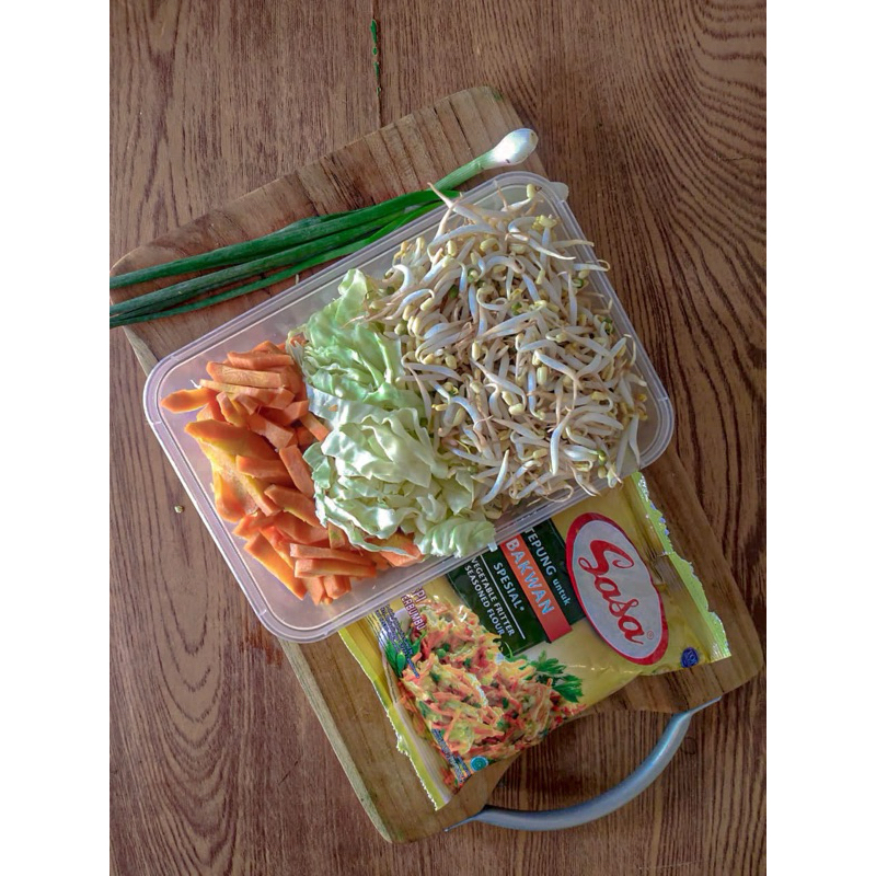 

Paket bakwan sayur