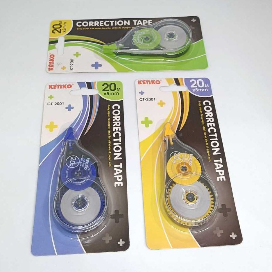 

Tipe X kertas Tipp-ex Tipex roll Kenko CT-2001 20m x 5mm / Pita Koreksi / Correction tape non toxic