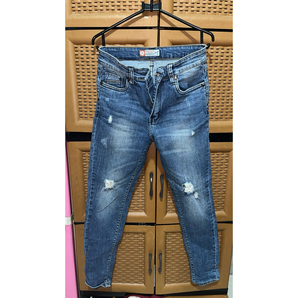 Preloved Celana Jeans Wanita Triset