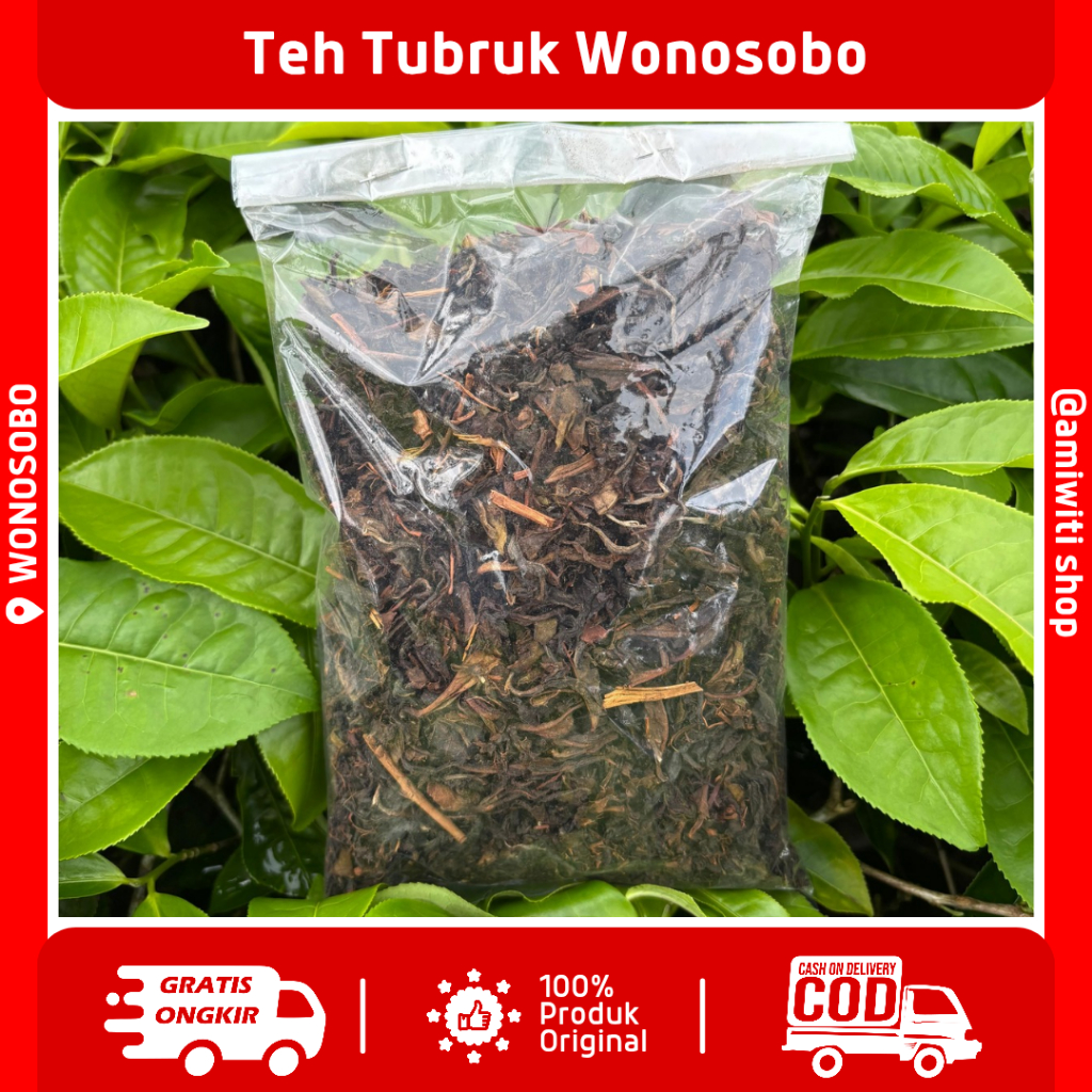 

Teh hitam Tubruk Teh Hitam Teh Tubruk Teh Tambi Wonosobo Paket Hemat Berat 1000 g