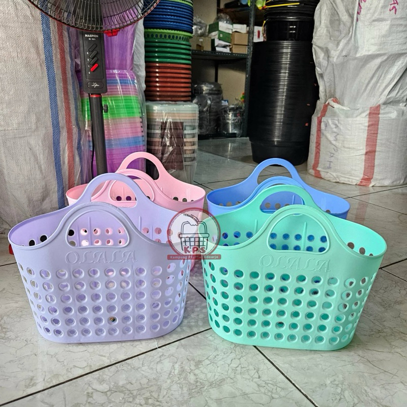 

Keranjang belanja JELLY OLALA Bag / Tas Shopping Goodie Hampers Souvenir Hajatan Slametan Spunbond