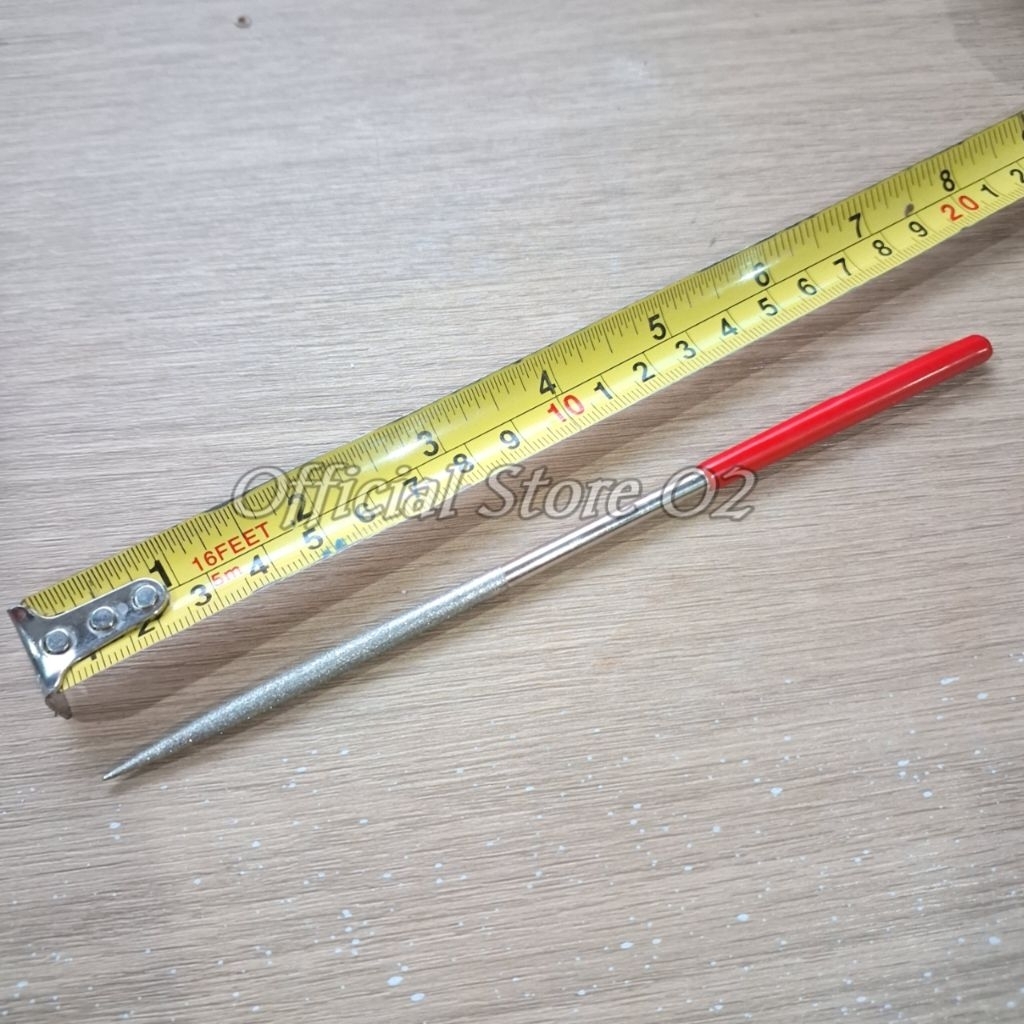 Kikir Bulat 180mm Kikir Diamond File Kikir Intan Model Bulat