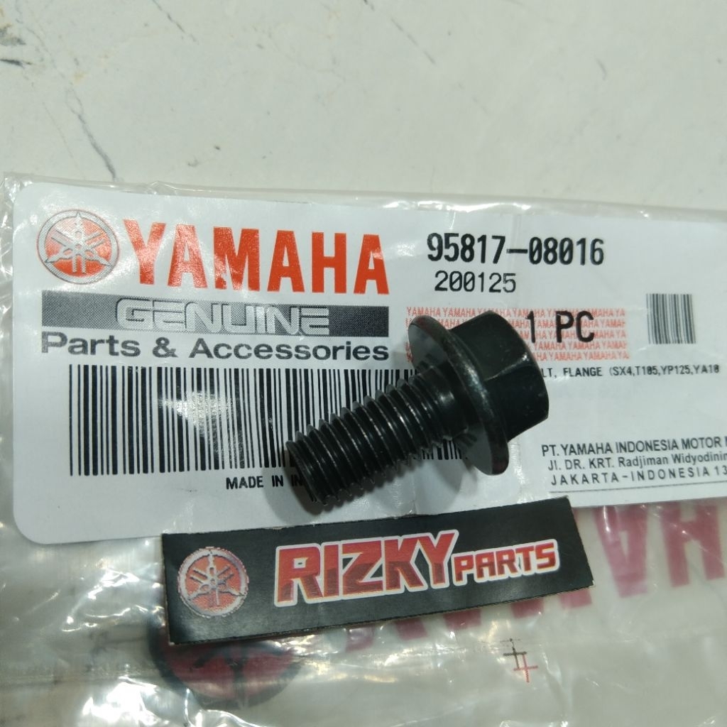 BAUT BARSTEP BESI STEP DEPAN RX KING RX K RXS YT ORIGINAL YAMAHA GENUINE PATRS 95817-08020