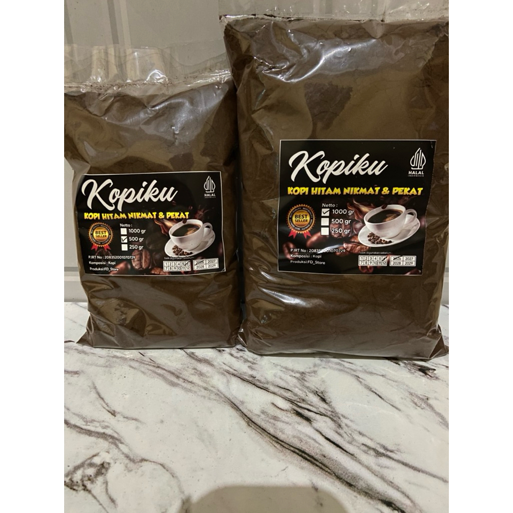

Kopi Bubuk 1kg kopi bubuk Hitam kopi bubuk murni 100% kopi arabica kopi berkualitas kopi bubuk termurah 100% biji asli