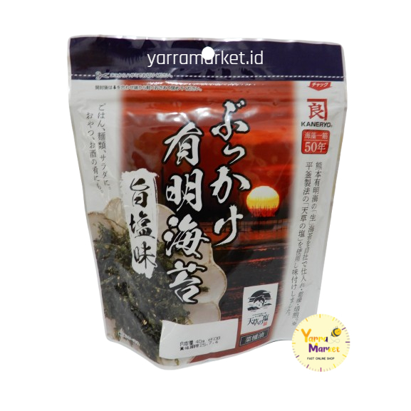 

CRISPY SEASONED LAVER 100 gr (MAKANAN JEPANG/RUMPUT LAUT RASA TEH HIJAU)