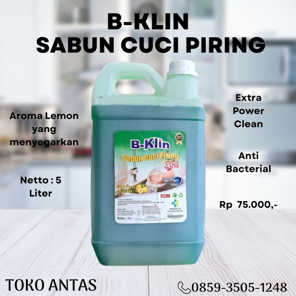 B-Klin Sabun Cuci Piring Extra 5000ml
