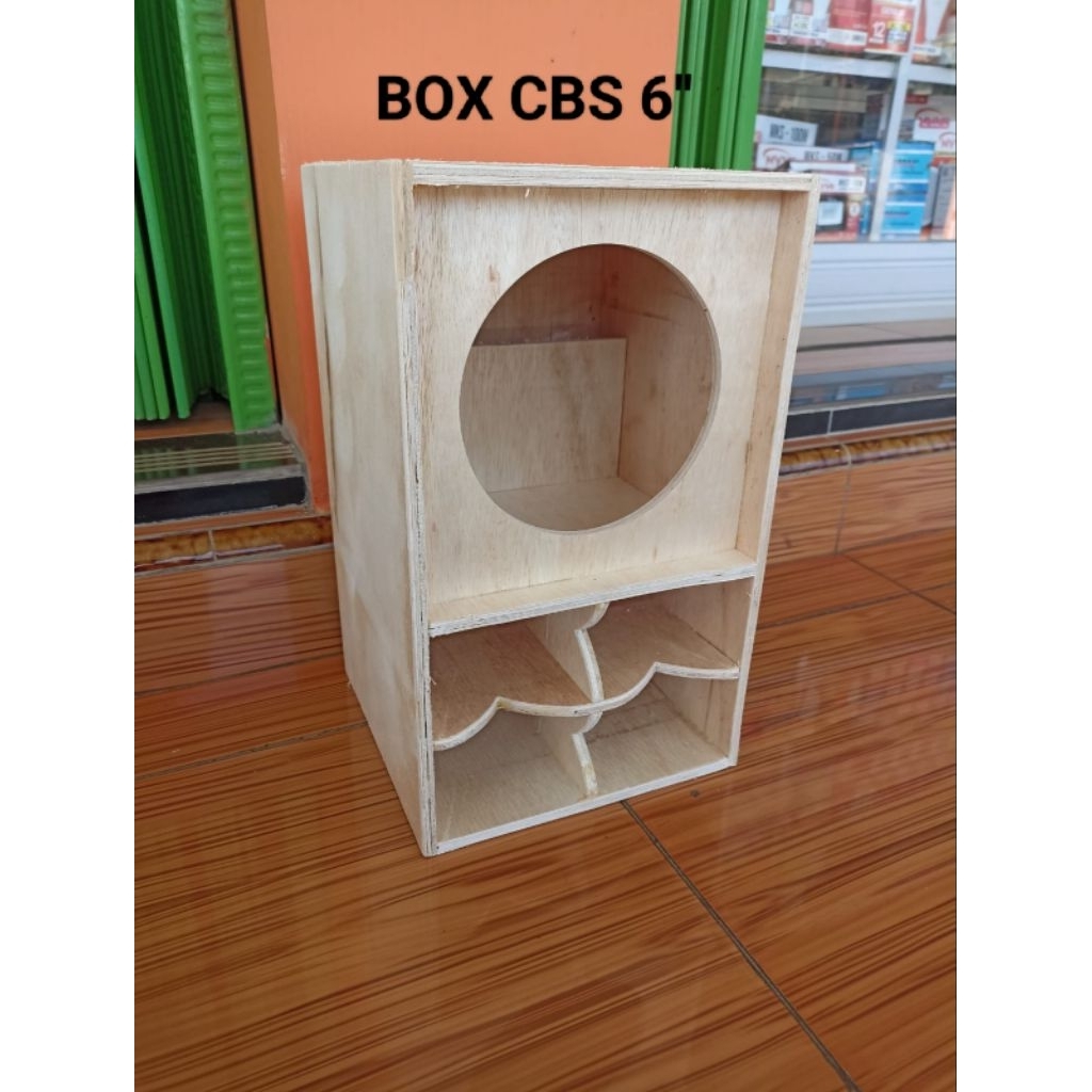 BOX Speaker Miniatur CBS 6 inch Single