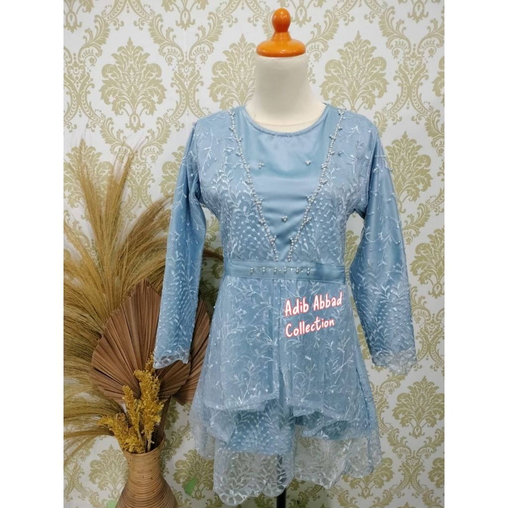 KEBAYA MODERN/KEBAYA MALIKA BLUE ICE/COD