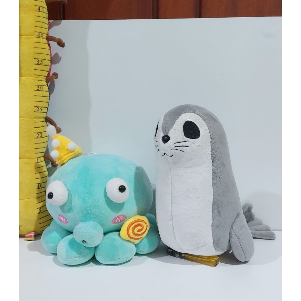 Boneka Hewan Laut Anjing laut Gurita