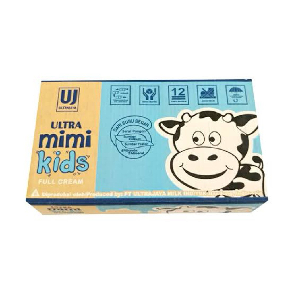 

SUSU ULTRA MIMI 125ML FULL CREAM / STRAWBERRY / COKLAT