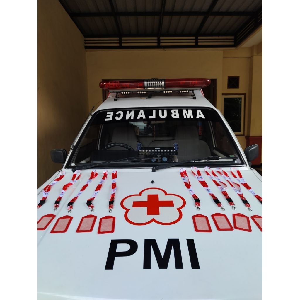 

ID CARD / LANYARD + HOLDER PMI PALANG MERAH INDONESIA