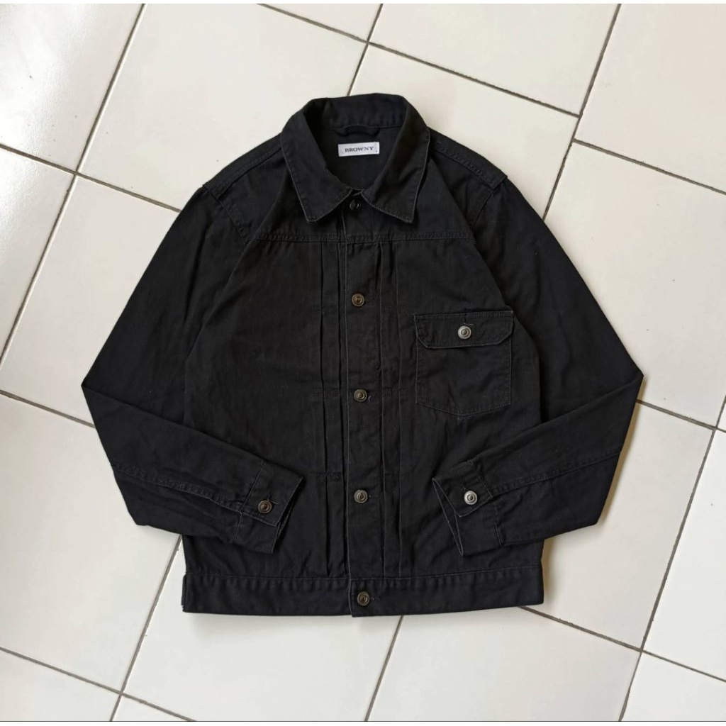 Jaket Jeans Denim BROWNY TYPE 1