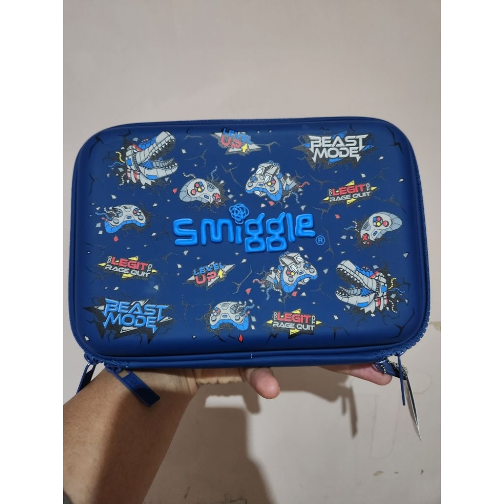 

pencil case blue dino resleting