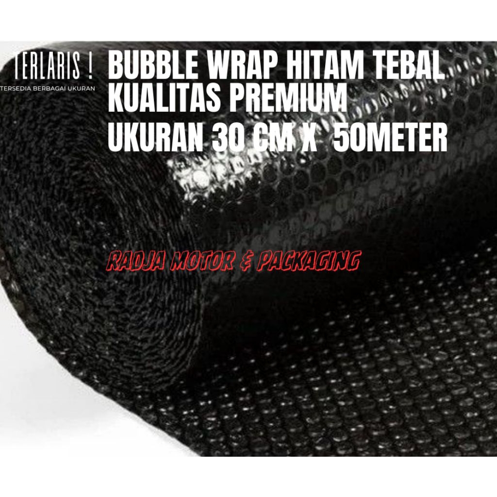 

Bubble wrap tebal hitam kualitas premium 30x50m 30x25m 30x10m