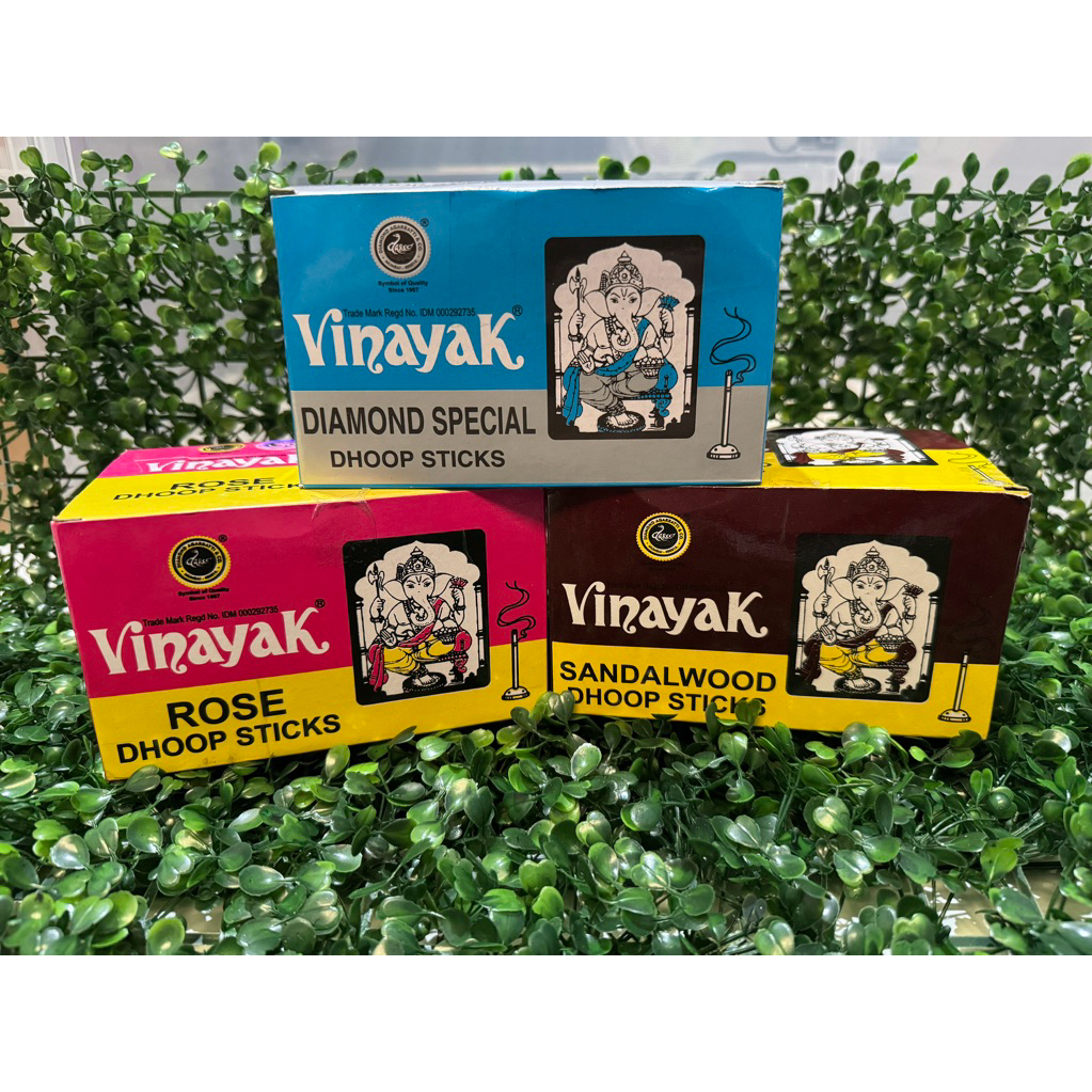 Dupa Vinayak Dhoop Sticks | Dupa India Vinayak Diamond Dhoop Stick Rose Sandalwood