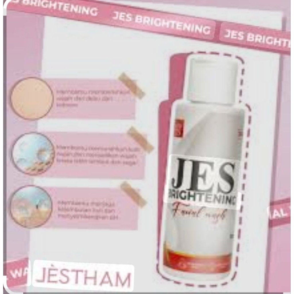 Jestam Facial Wash Jestam Brightening Combin Skin