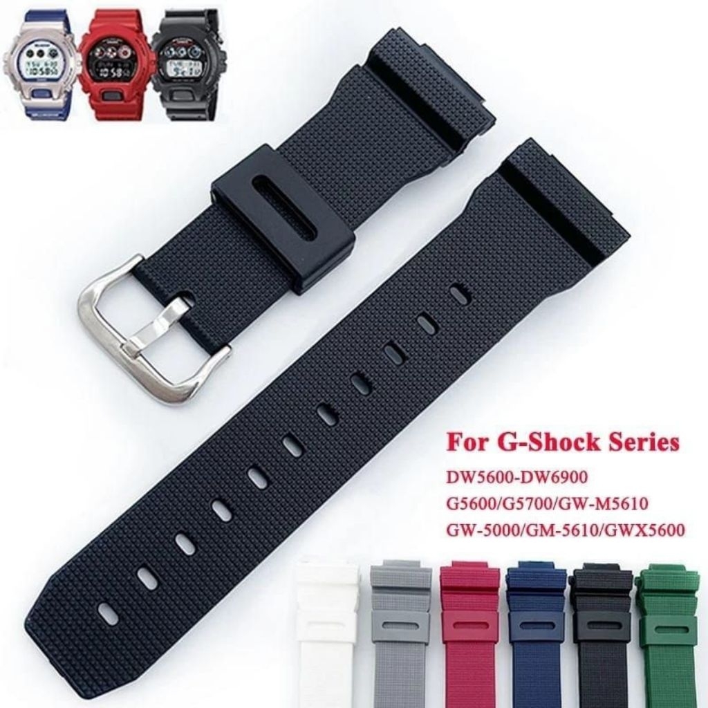 Tali Strap Jam Tangan Casio G-Shock GM 2100 GM-2100 GA5600 Hitam