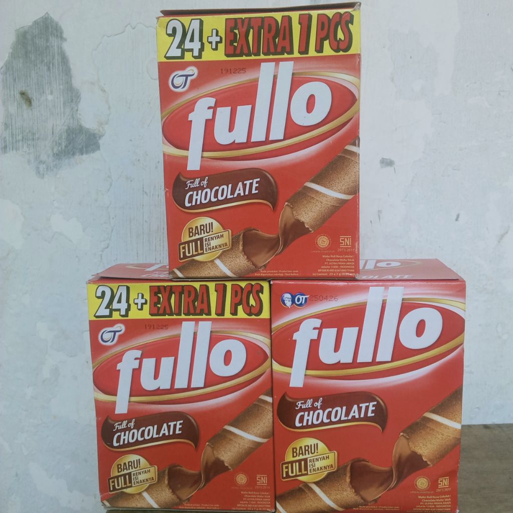 

[1 Box] Fullo Chocolate 7 gram| Fullo 500,-| isi 24pcs/box