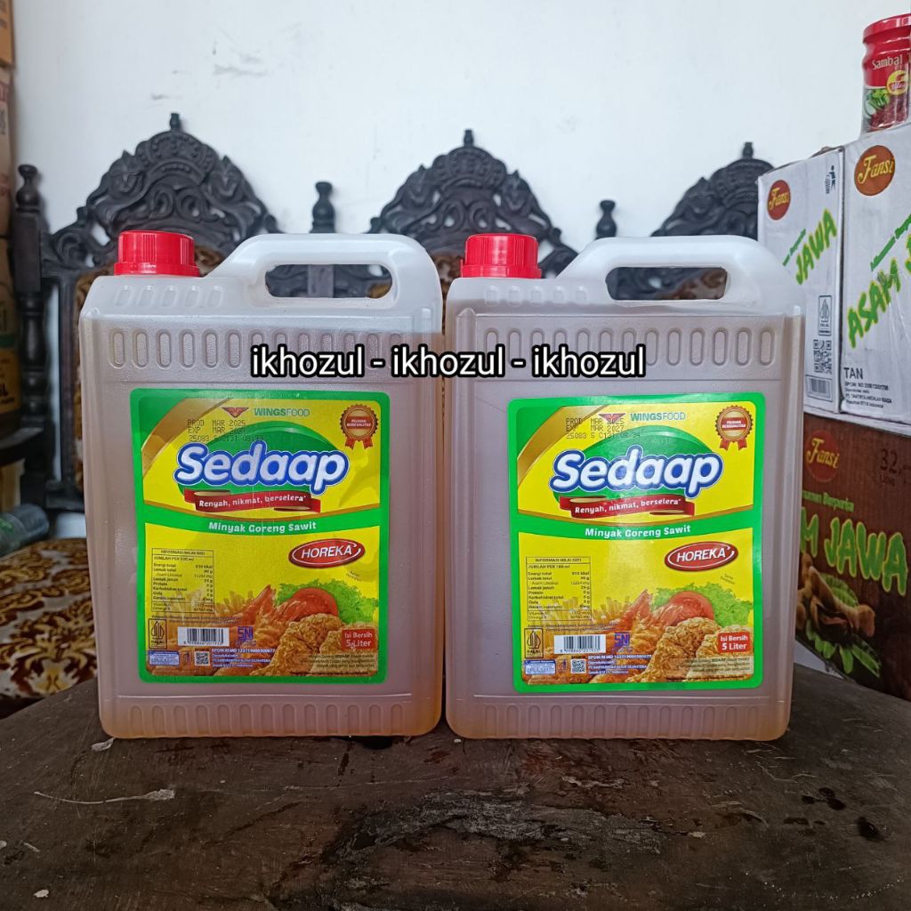 

Minyak Goreng Sedaap Jerigen 5L