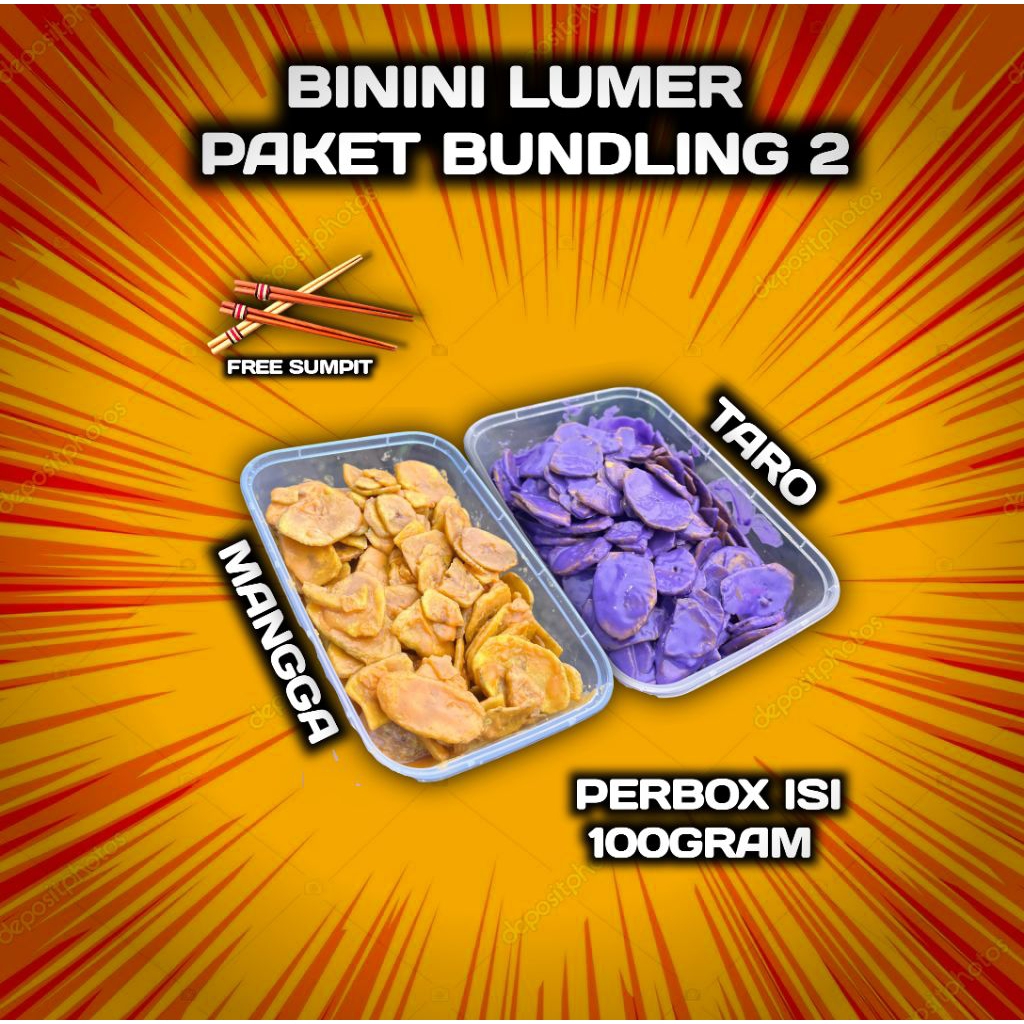 

KERIPIK PISANG LUMER PAKET BUNDLING 1 - BININI