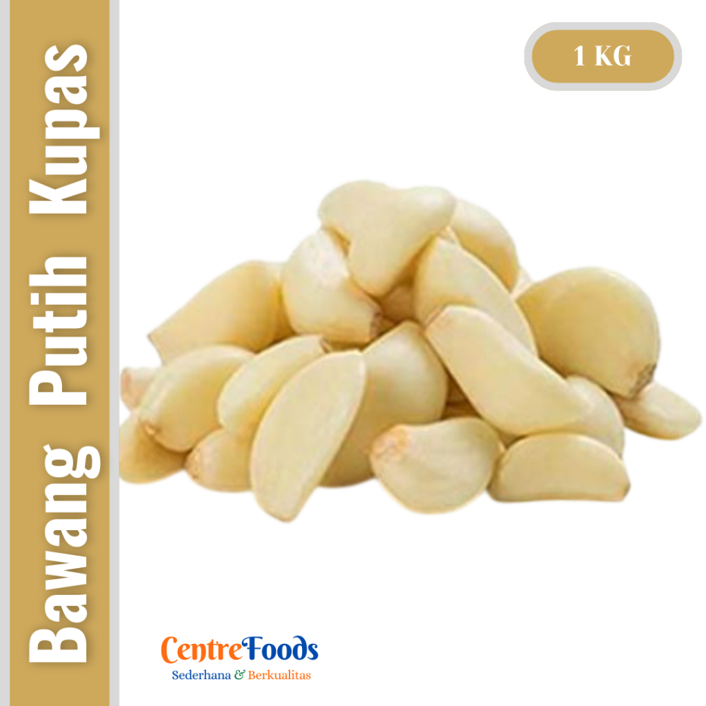 

Bawang Putih Kating Kupas - Bawang Kating Kupas Fresh | 1.000gr [ Harga Per KG ]