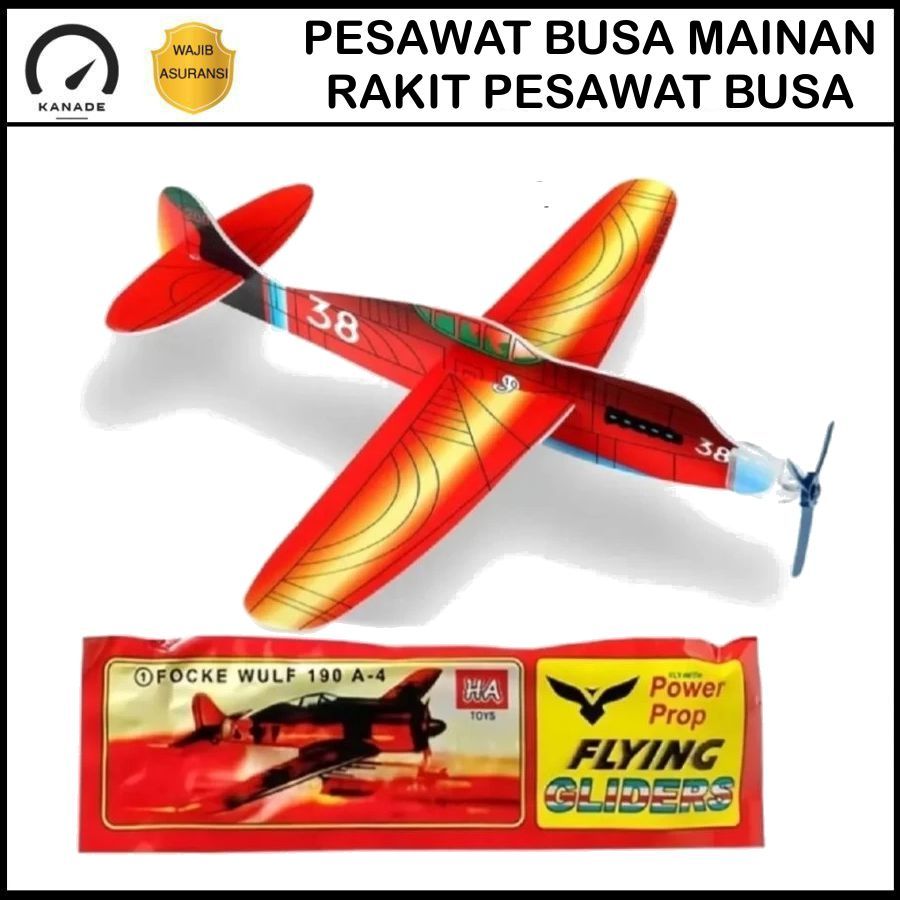 Pesawat Busa 1 Pcs Mainan Pesawat Rakit Pesawat Busa Harga Grosir Mainan DIY Pesawat Gabus Pesawat S