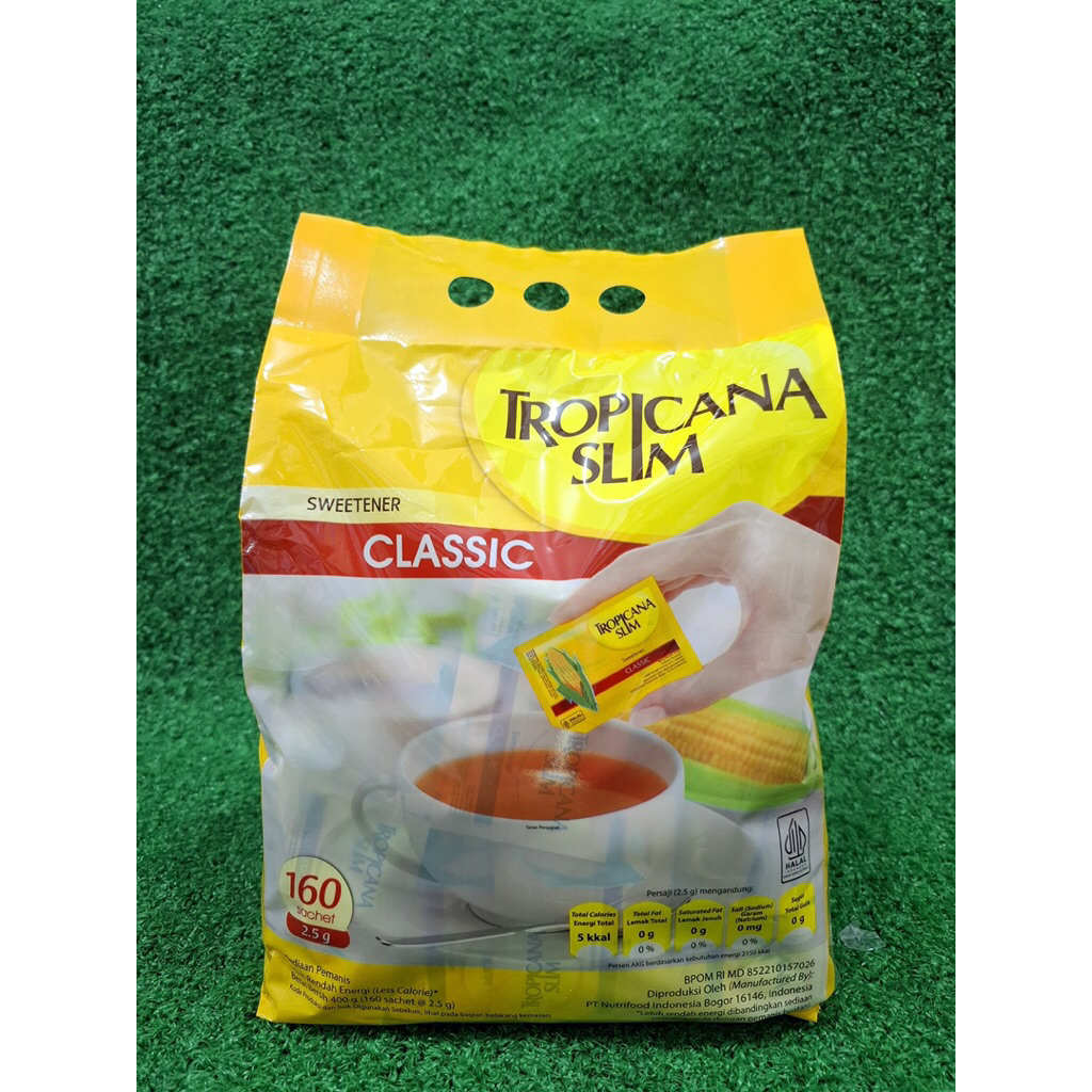 

Tropicana Slim Sweetener Sachet & Refill Pemanis Alami Lokal HALAL