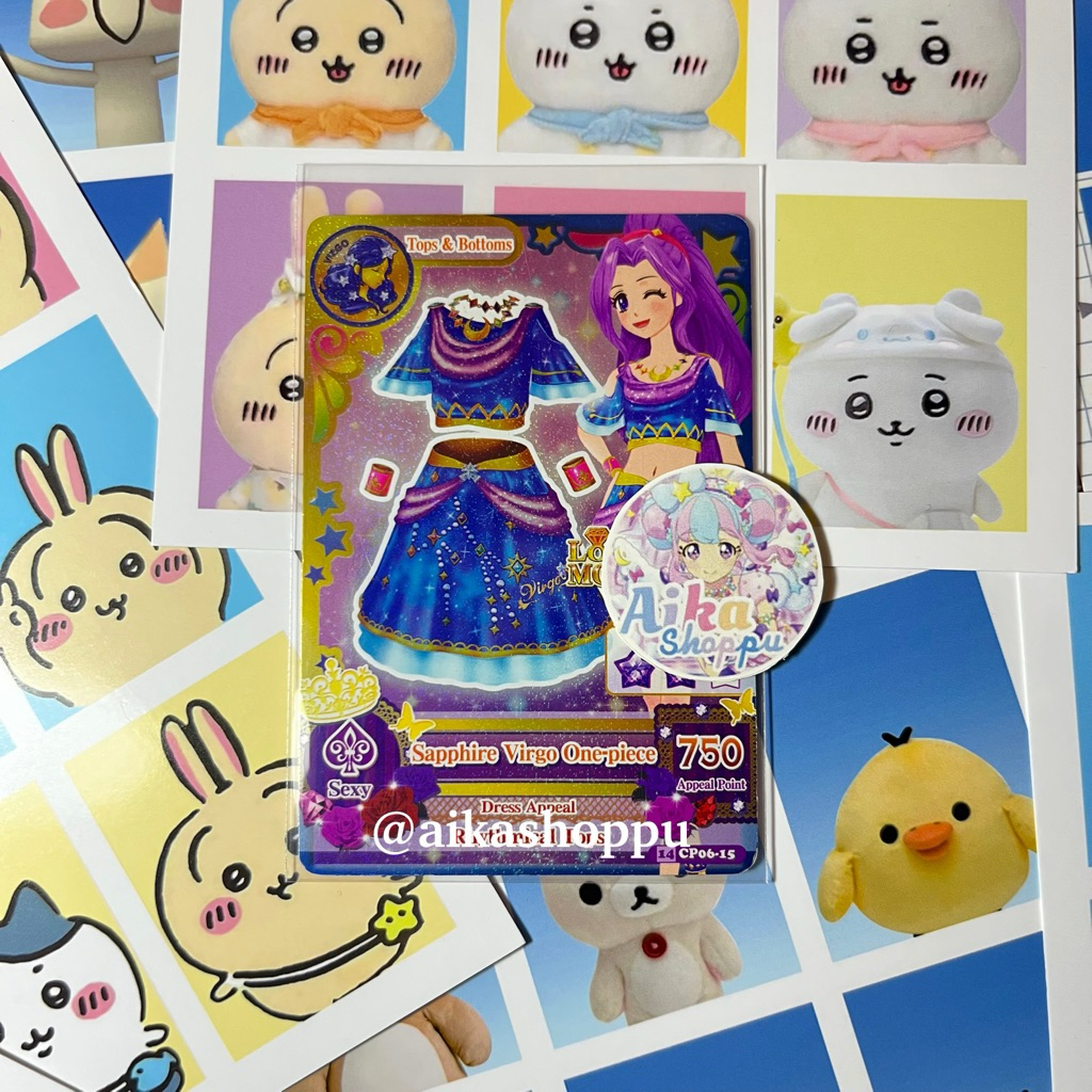 Kartu Aikatsu Mizuki Kanzaki Campaign Card Virgo VERY RARE